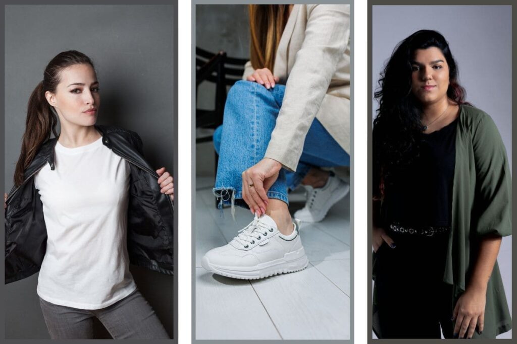 Invista em peças atemporais: Em vez de seguir cada tendência passageira, opte por roupas clássicas e versáteis que nunca saem de moda e podem ser usadas em diversas ocasiões.