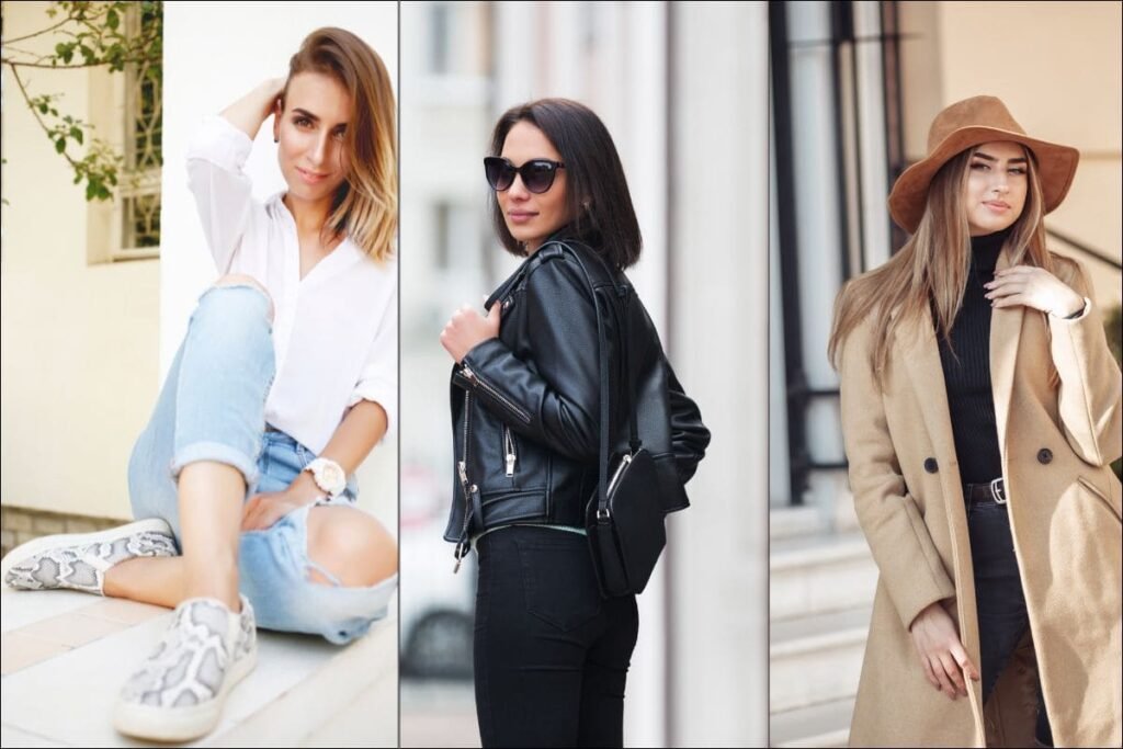 E então, agora que você já tem algumas pistas sobre suas preferências, é hora de entender os estilos universais. Eles funcionam como categorias básicas que muitas pessoas usam como ponto de partida para definir seu estilo pessoal. Saber identificá-los ajuda a compreender melhor o que te atrai na moda, quais peças têm mais a ver com sua rotina e como você quer se expressar por meio da sua imagem.A seguir, veja os principais estilos universais e observe com quais você mais se identifica — ou até mesmo se mistura um pouco de cada:Clássico: Elegância e sofisticação definem esse estilo. As peças costumam ter cortes retos, tecidos estruturados, tons neutros e atemporais. Quem gosta do estilo clássico valoriza a sobriedade, a organização e a discrição na forma de vestir.Romântico: Aqui, a suavidade é a alma do look. Elementos como rendas, babados, laços, saias rodadas e tons pastel são frequentes. O estilo romântico transmite delicadeza, feminilidade e uma certa nostalgia visual.Moderno ou Contemporâneo: Para quem gosta de estar antenada às tendências de forma sutil. Linhas limpas, cortes geométricos, modelagens diferenciadas e uma paleta de cores mais sóbria definem esse visual. É perfeito para quem quer se expressar com elegância e originalidade ao mesmo tempo.Casual: Praticidade e conforto em primeiro lugar. Roupas básicas como jeans, camisetas, tênis e jaquetas fazem parte do dia a dia de quem adota esse estilo. Ideal para uma rotina agitada, sem abrir mão da leveza e da funcionalidade.Boho: Inspirado no universo hippie, cigano e folk. O estilo boho é marcado por tecidos fluidos, estampas étnicas, franjas, acessórios artesanais e peças com cara de viagem. Ele transmite liberdade, criatividade e conexão com a natureza.Esportivo: Muito mais do que usar roupas de academia, esse estilo valoriza looks funcionais, com uma pegada urbana e moderna. Peças como leggings, moletons estilosos, tênis robustos e elementos do streetwear fazem parte dessa estética.Criativo: Perfeito para quem adora ousar e expressar sua individualidade. O estilo criativo mistura peças inusitadas, cores vibrantes, estampas diferentes e combinações que fogem do comum. Aqui, a regra é não ter regra — tudo é possível se refletir sua essência.Não há certo ou errado, nem obrigação de seguir apenas um. Na verdade, a maioria das pessoas combina elementos de diferentes estilos ao longo da vida — ou até no mesmo look. Isso é o que torna o seu estilo pessoal único: ele é uma forma de autoexpressão, que pode incluir sua forma de vestir, a maneira como cuida dos cabelos, o esmalte que escolhe para as unhas ou como valoriza sua rotina de beleza.