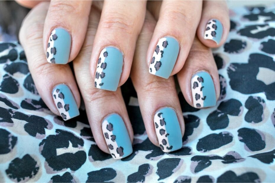 Unhas Animal Print